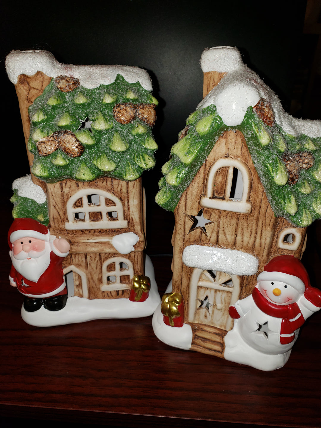 Ceramic Log House Large