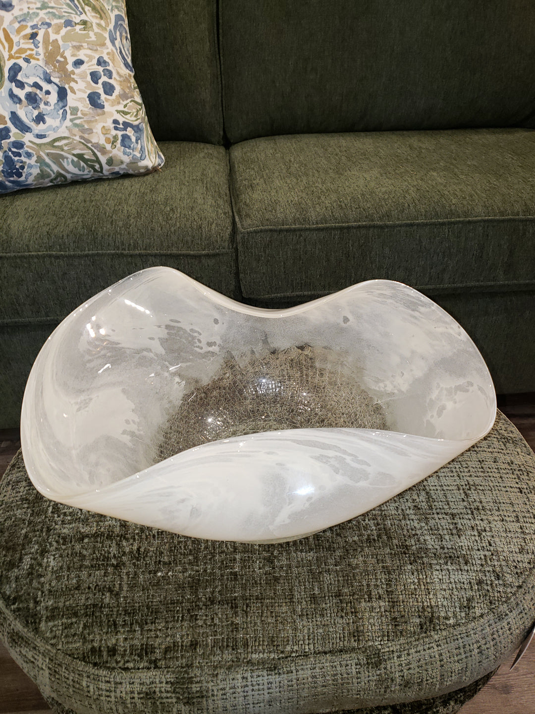 GLASS DECOR BOWL