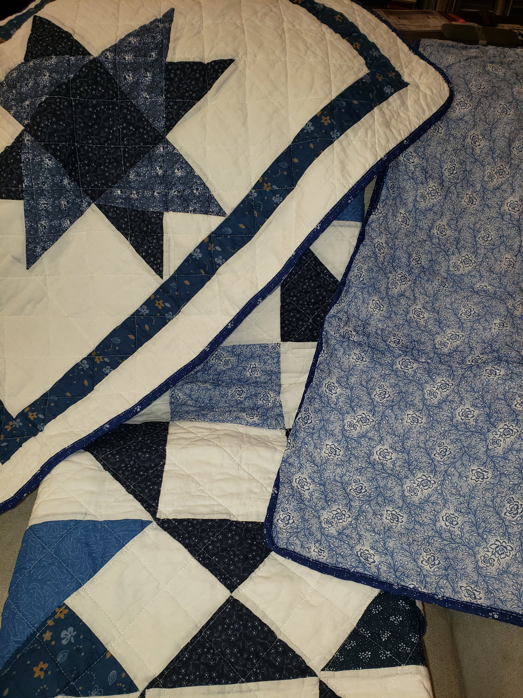 61002Q QUEEN BLUEPRINT QUILT