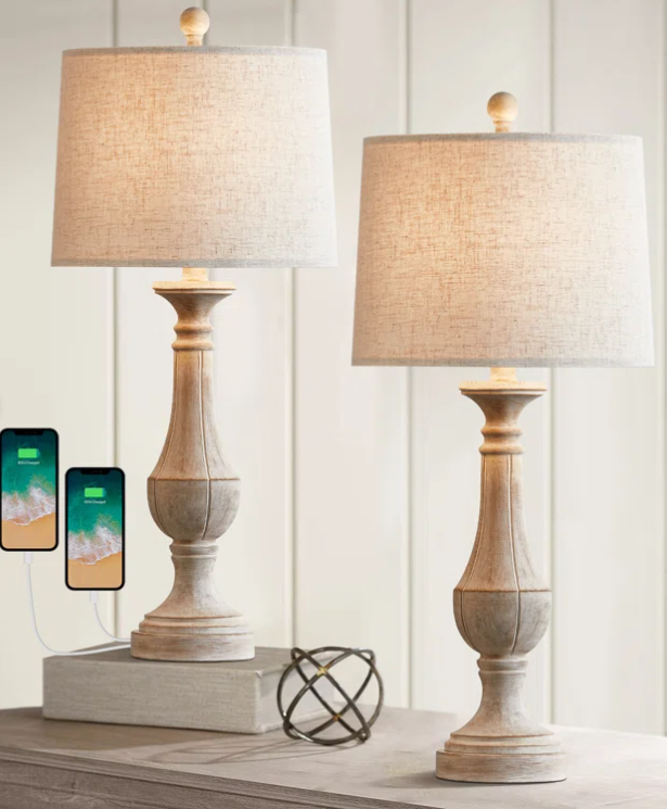 COUNTRY VINTAGE STYLE LAMP
