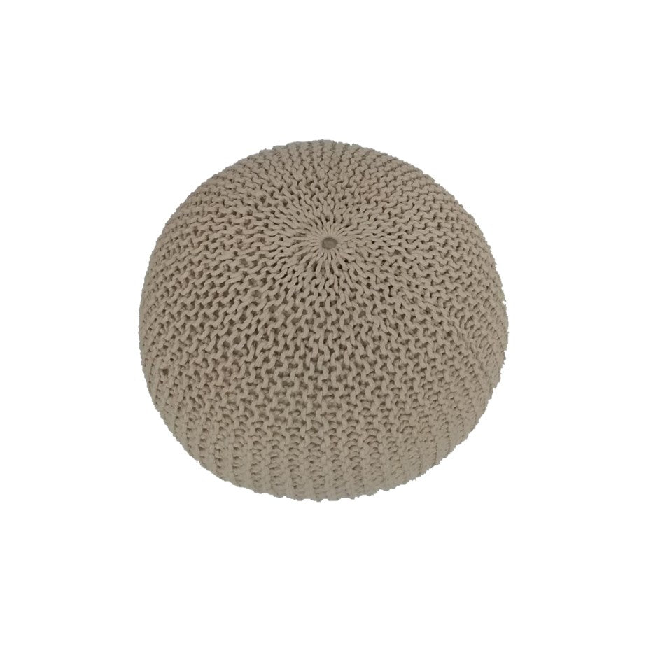 POUFFE JERSEY NATURAL