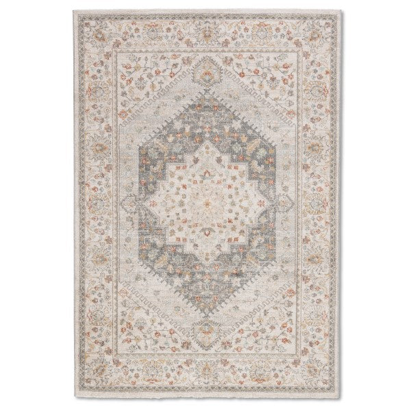 HEIRLOOM 1521 GREY POLYESTER RUG