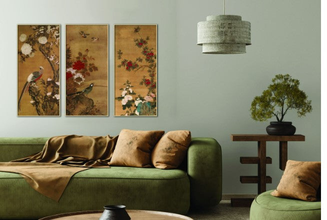 SONGBIRDS AND BLOSSOMS- 3 PIECE GALLERY COLLECTION