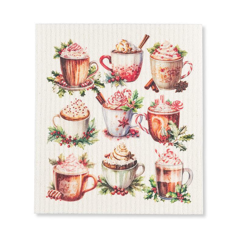 HOT CHOCOLATE SWEDISH DISH CLOTH