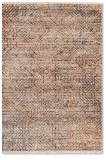 HEIRLOOM 1521 GREY POLYESTER RUG