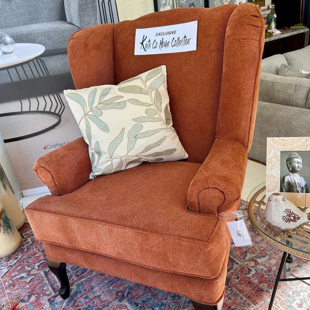 EXCLUSIVE KATE & CO HOME COLLECTION WING CHAIR