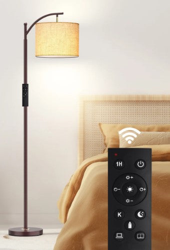 OIL RUBBED BRONZE FLOOR LAMP