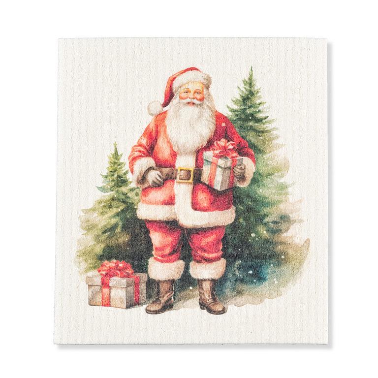 SANTA SWEDISH DISH CLOTH