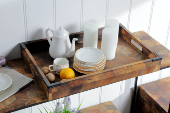 VV-22030 WOODEN TRAY
