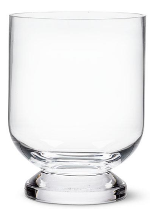 HEAVY SHAM VASE/HURRICANE SM - 5"H