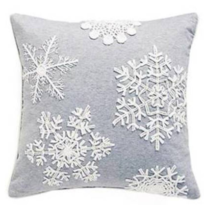 SNOWFLAKES CUSHION