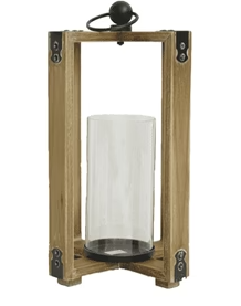 WOOD / METAL LANTERN