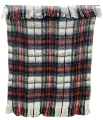 BRUSHED TARTAN THROW