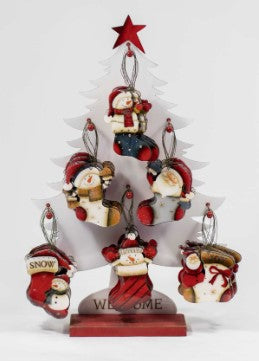 HIGH GLOSS STOCKING ORNAMENTS