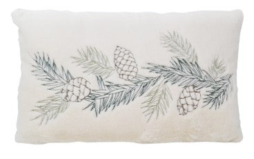 XMAS CUSHION RECTANGLE PINE TREE