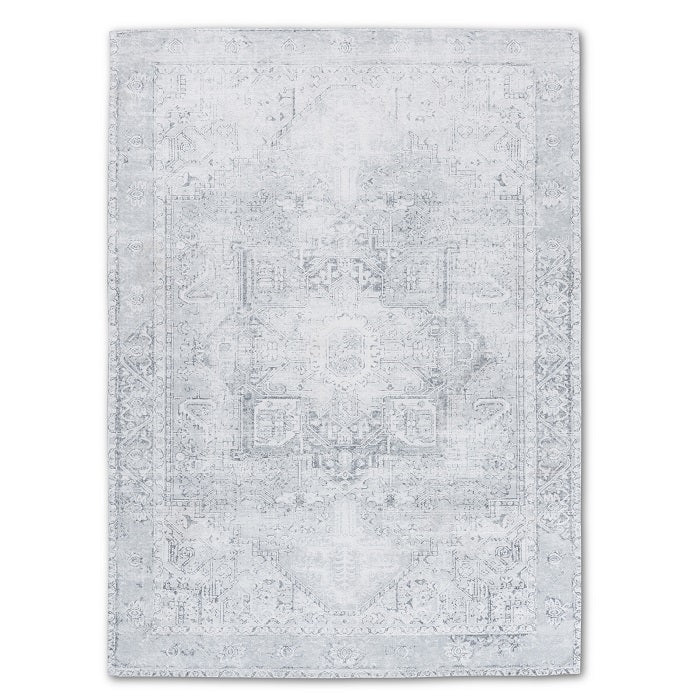 SPARKX TRANSITIONAL GREY WASHABLE RUG