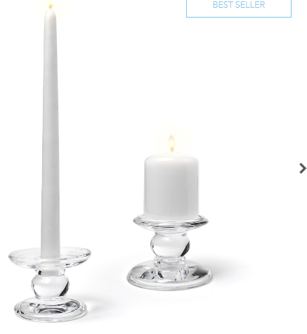 REVERSIBLE CANDLE HOLDER 3.5"