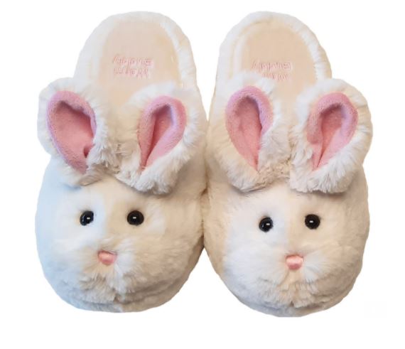 WARM BUDDY BUNNY SLIPPERS - Kate & Co. Home