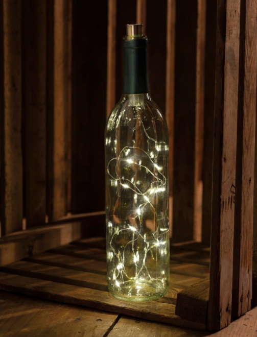 WINE BOTTLE LIGHTS - TWINKLING WHITE - Kate & Co. Home