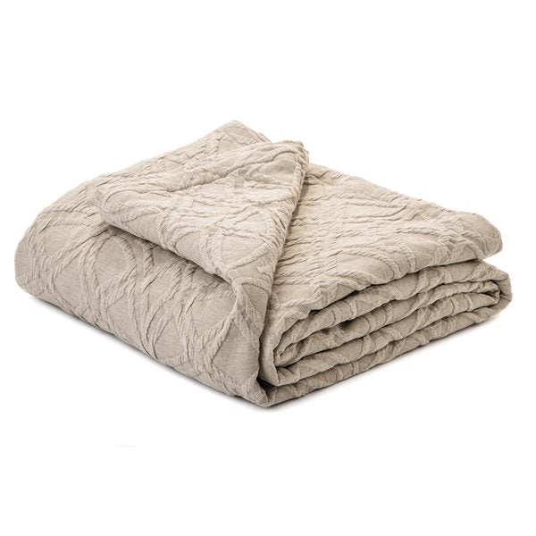 ROMER QUEEN BLANKET- NATURAL