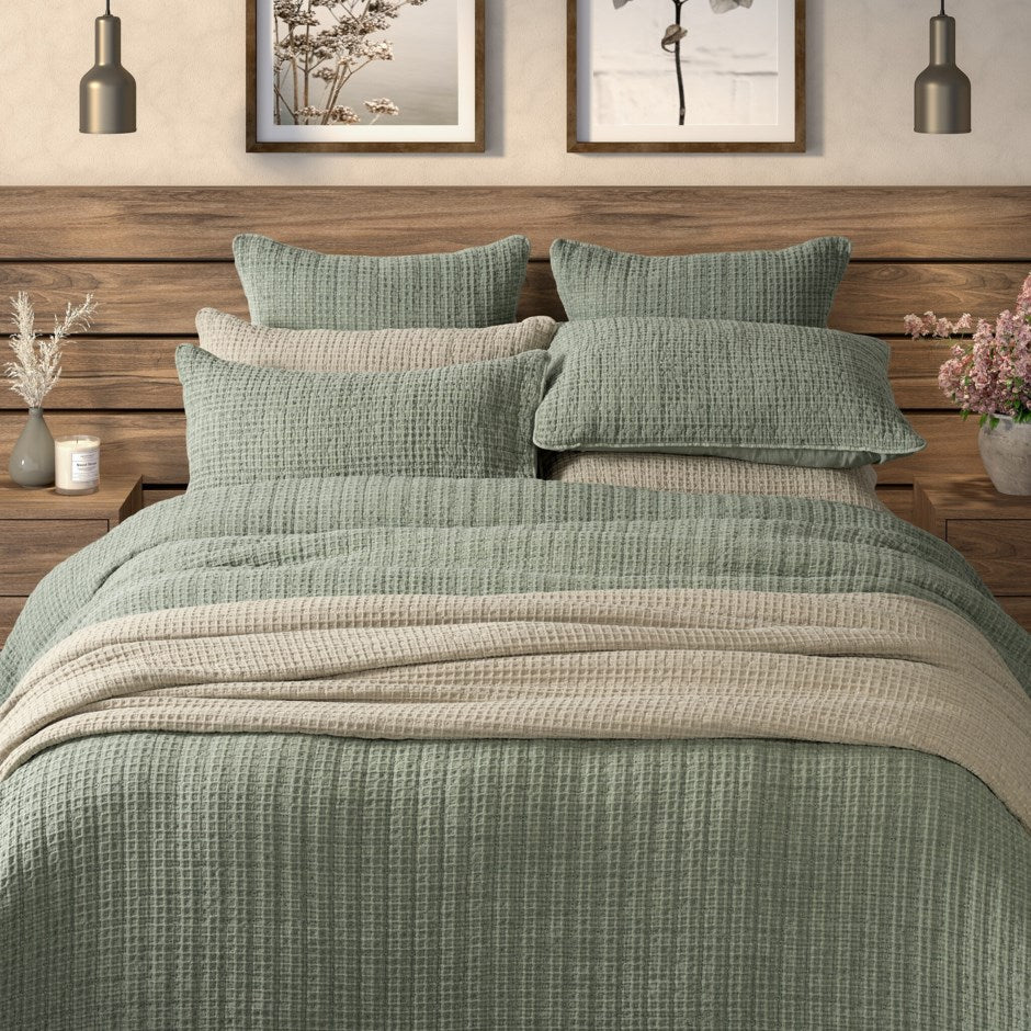BRUNELLI SPIRIT GREEN QUEEN QUILT