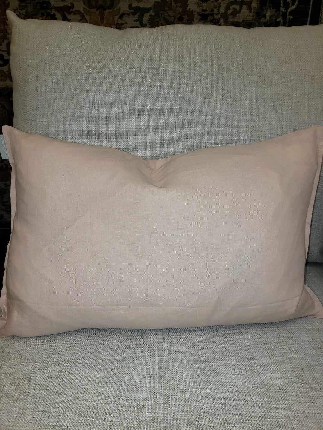 French Linen Deco Cushion 14 x 22