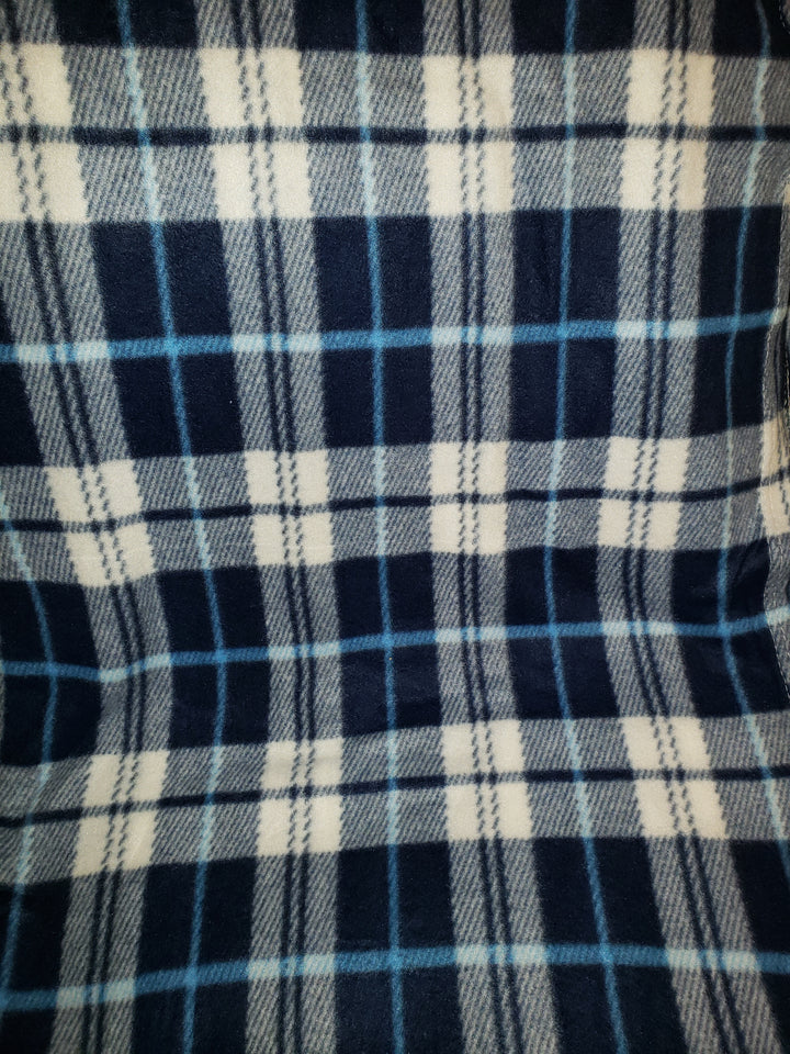 DOUBLE SIDED ARCTIC FLEECE PLAID BLANKET ASSORTED