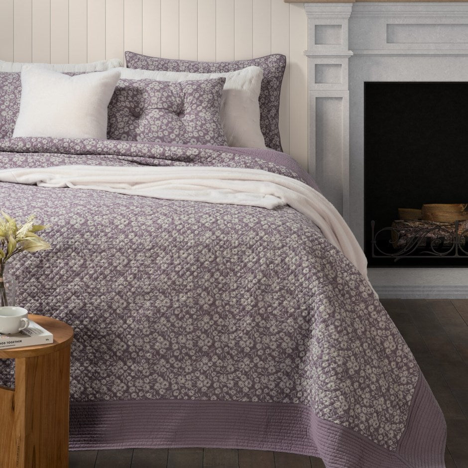 BRUNELLI MAGGIE LAVENDER QUEEN QUILT