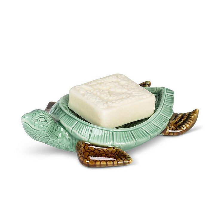 CAYMAN SEA TURTLE PORCELAIN SOAP DISH