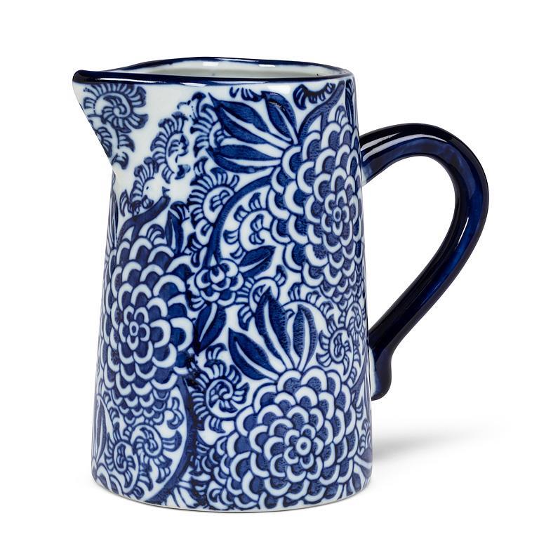 INDIGO SMALL PORCELAIN PITCHER