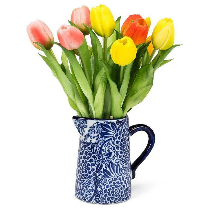 INDIGO SMALL PORCELAIN PITCHER