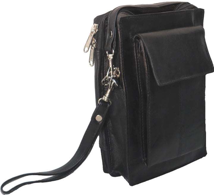 GENUINE 100% LEATHER SHOULDER MESSENGER BAG