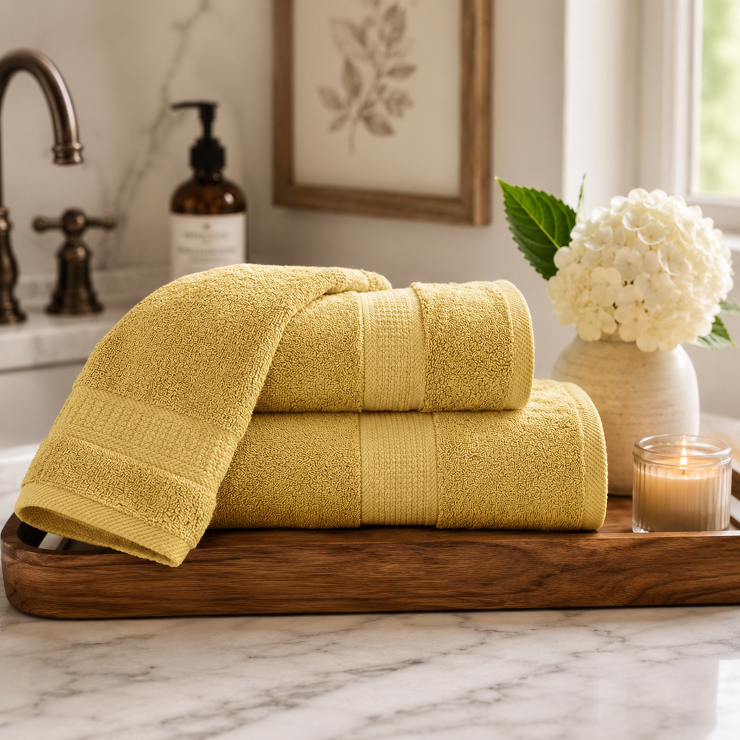 LUXURIOUS BAMBOO/COTTON TOWELS