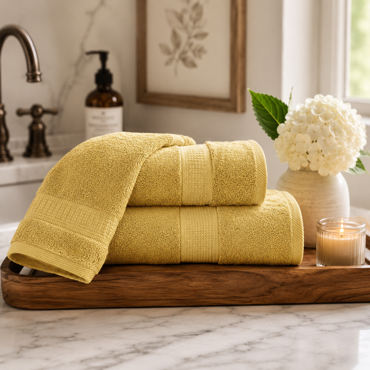 LUXURIOUS BAMBOO/COTTON TOWELS