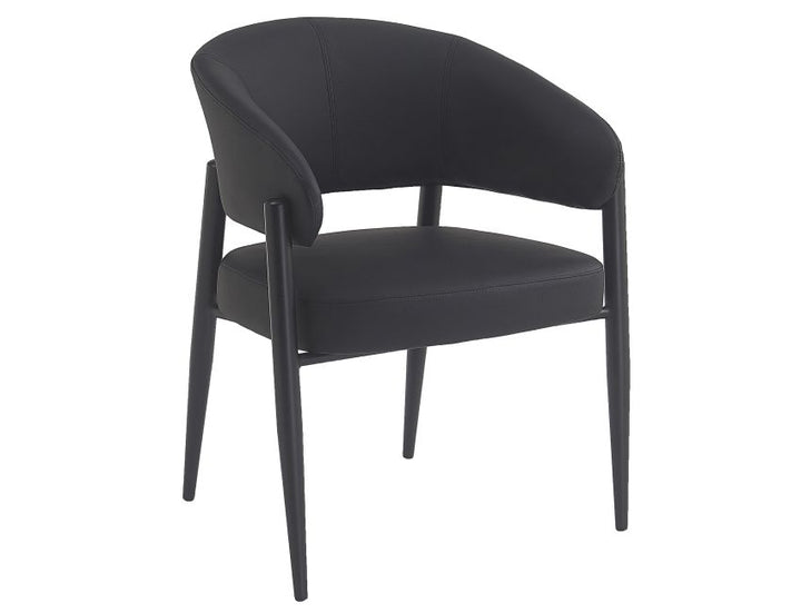 BRONSON DINING/OCCASIONAL CHAIR- BLACK