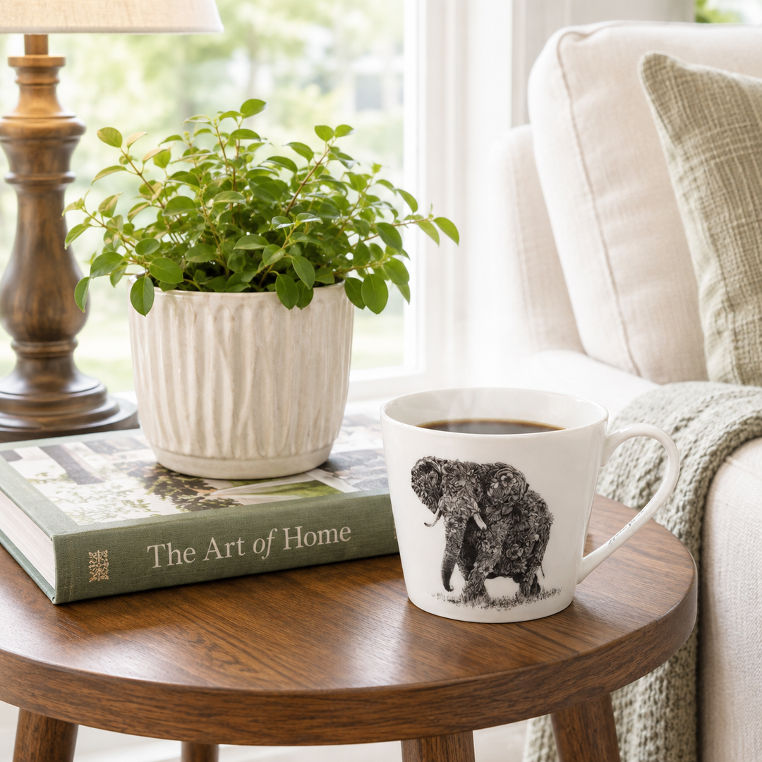 AFRICAN ELEPHANT CHINA MUG