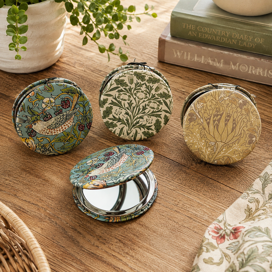 WILLIAM MORRIS COMPACT MIRRORS-ASSORTED