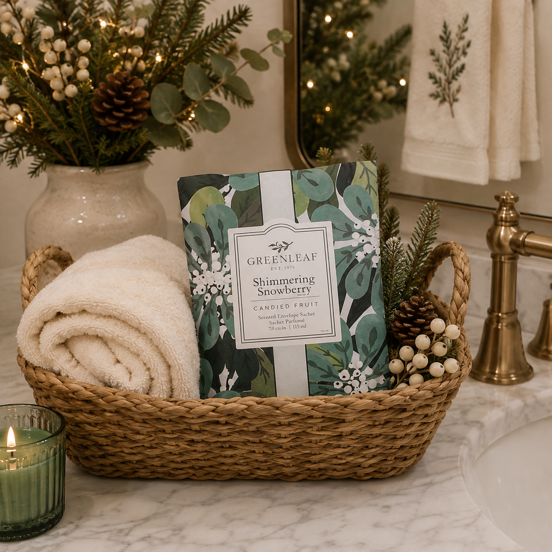 Shimmering Snowberry Large Sachet