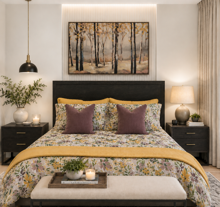 ADELAIDE DUVET COVER SET-QUEEN