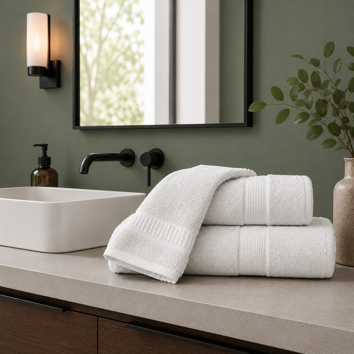 LUXURIOUS BAMBOO/COTTON TOWELS