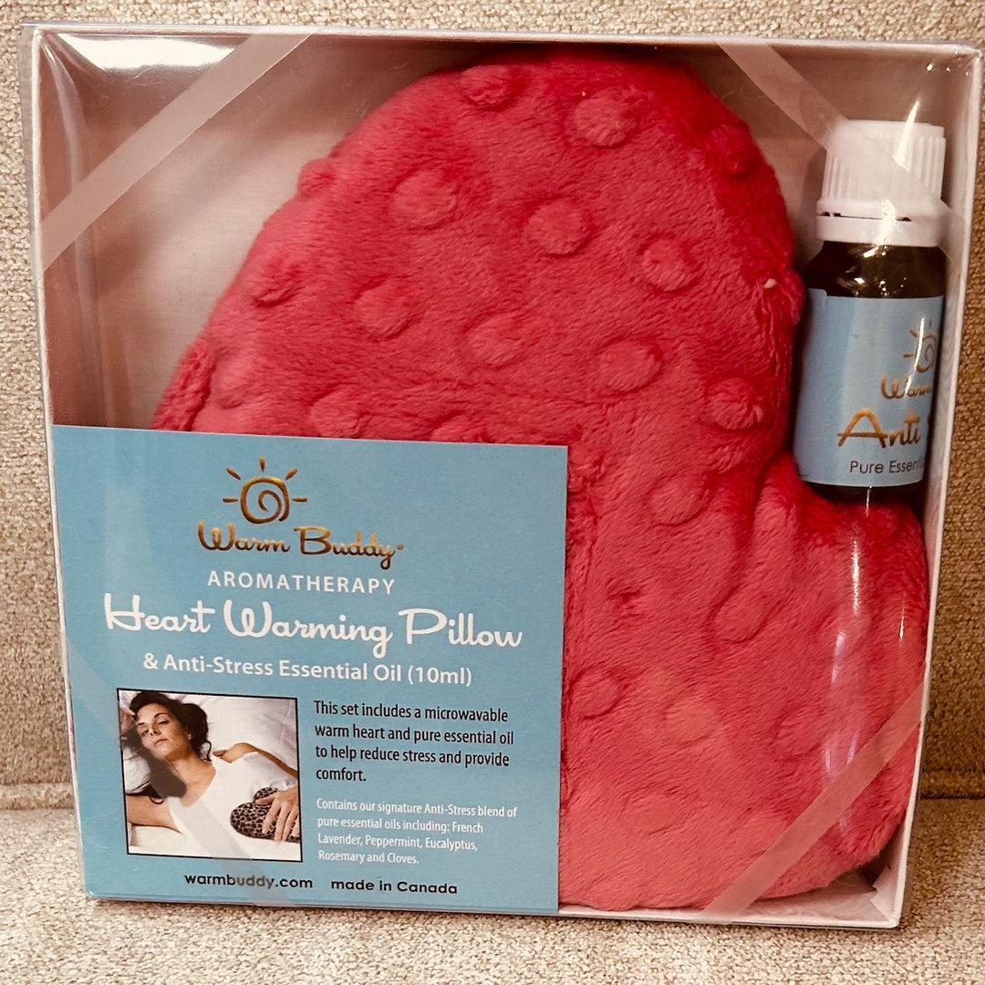 AROMATHERAPY HEART WARMING PILLOW GIFT SET