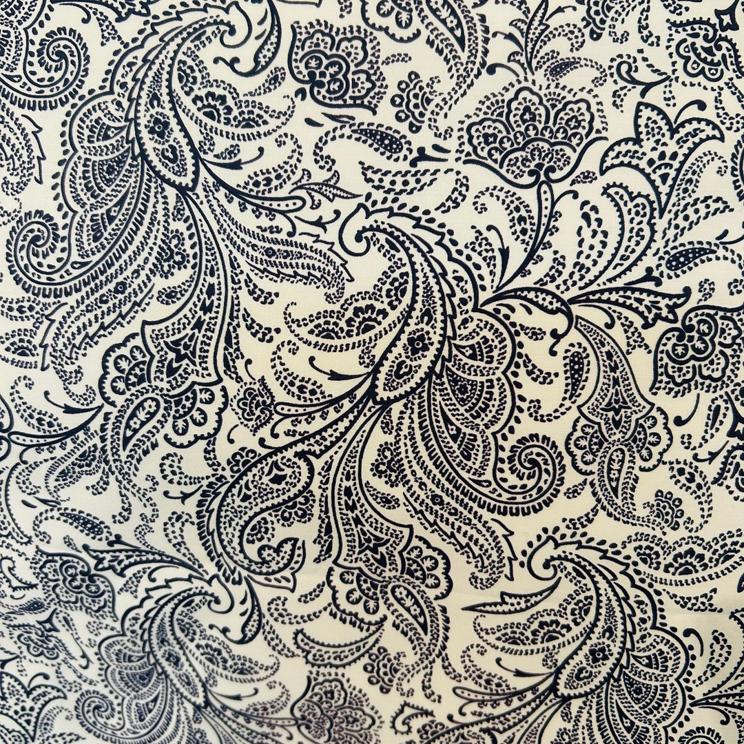 MARINE PAISLEY DOUBLE DUVET COVER/2 PILLOW CASES-SPECIAL BUY