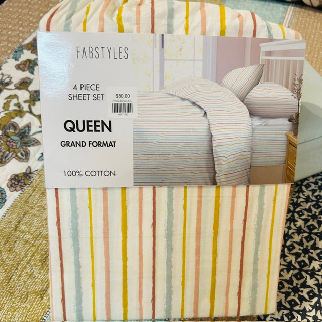 Printed Sheet Sets - Queen