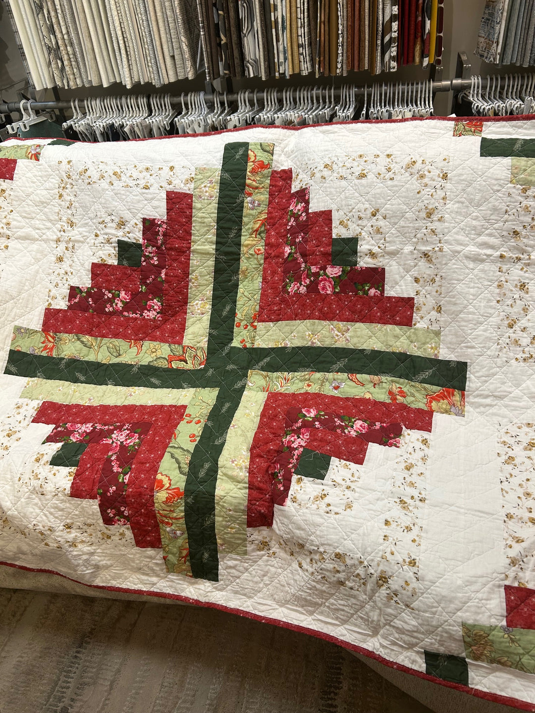 61003 DRIFTWOOD QUILTED THROW