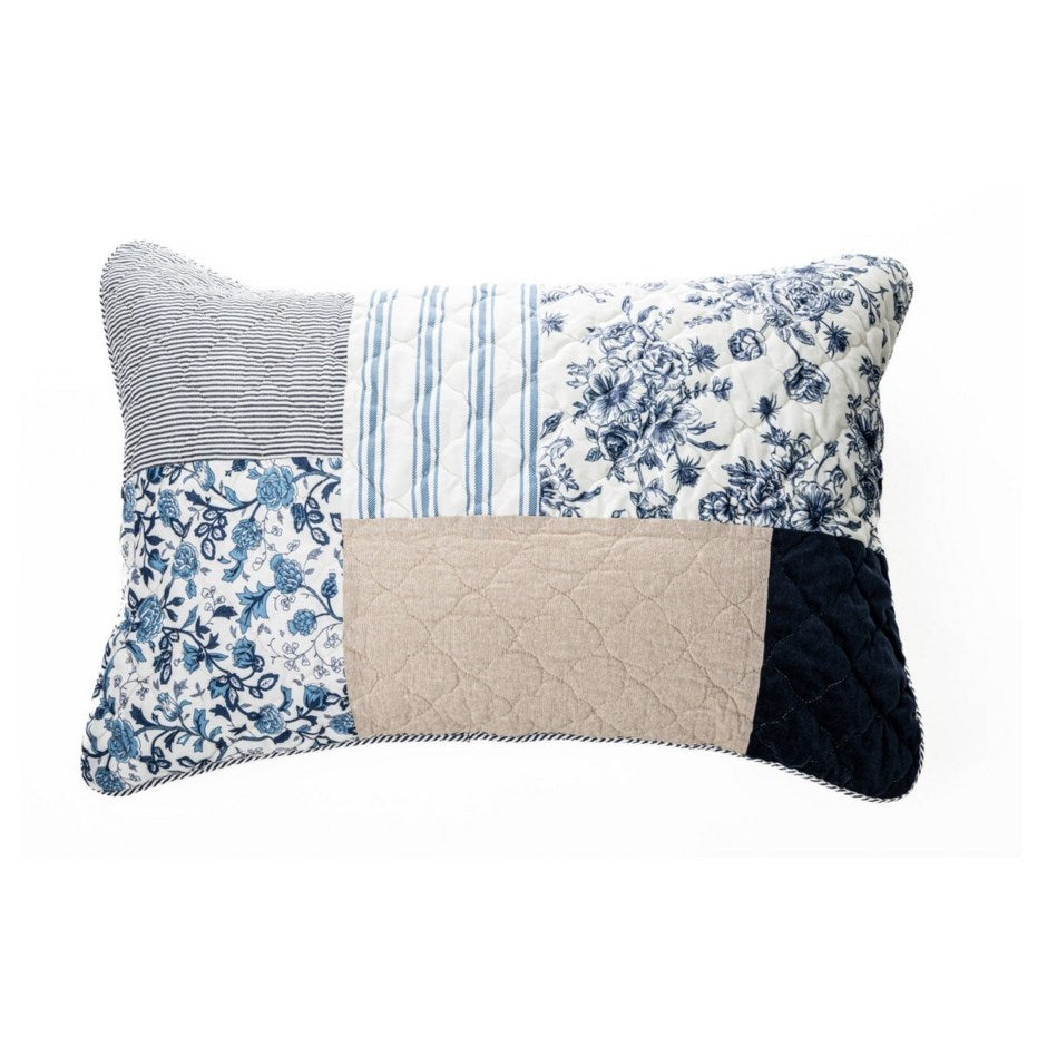 MARINE PATCHWORK QUILT AND ACCESSORIES