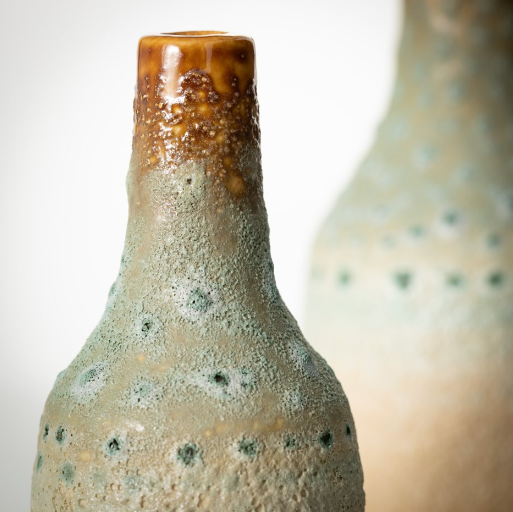 TEXTURED VASE SET-2