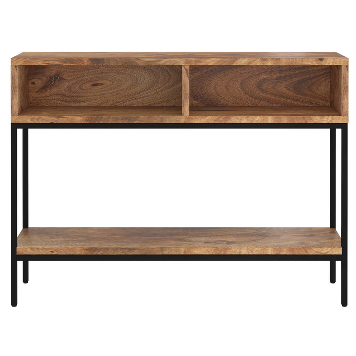 OJAS CONSOLE TABLE- NATURAL/BURNT