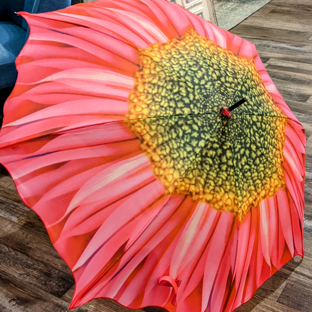 UMBRELLA FLOWER PINK/ORANGE
