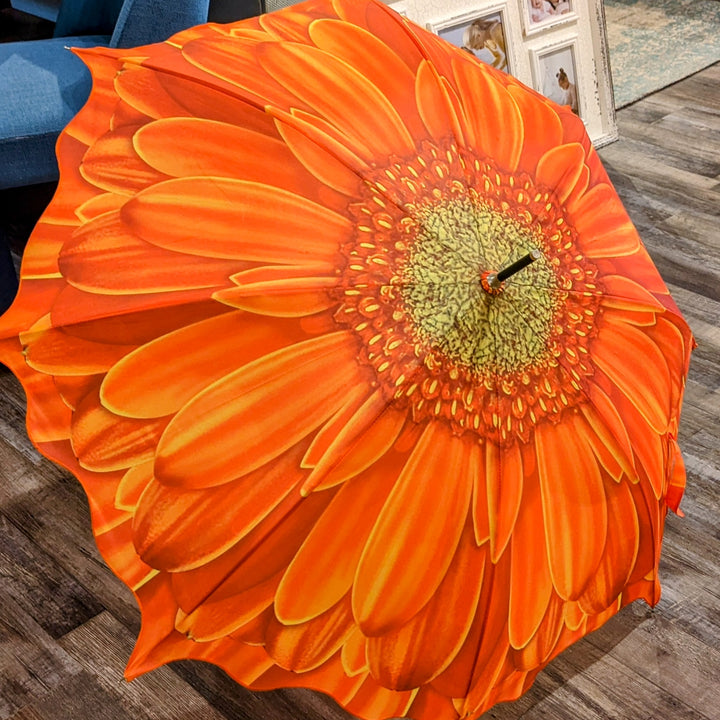 UMBRELLA FLOWER PINK/ORANGE