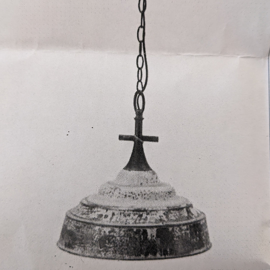 DISTRESSED PENDANT LAMP